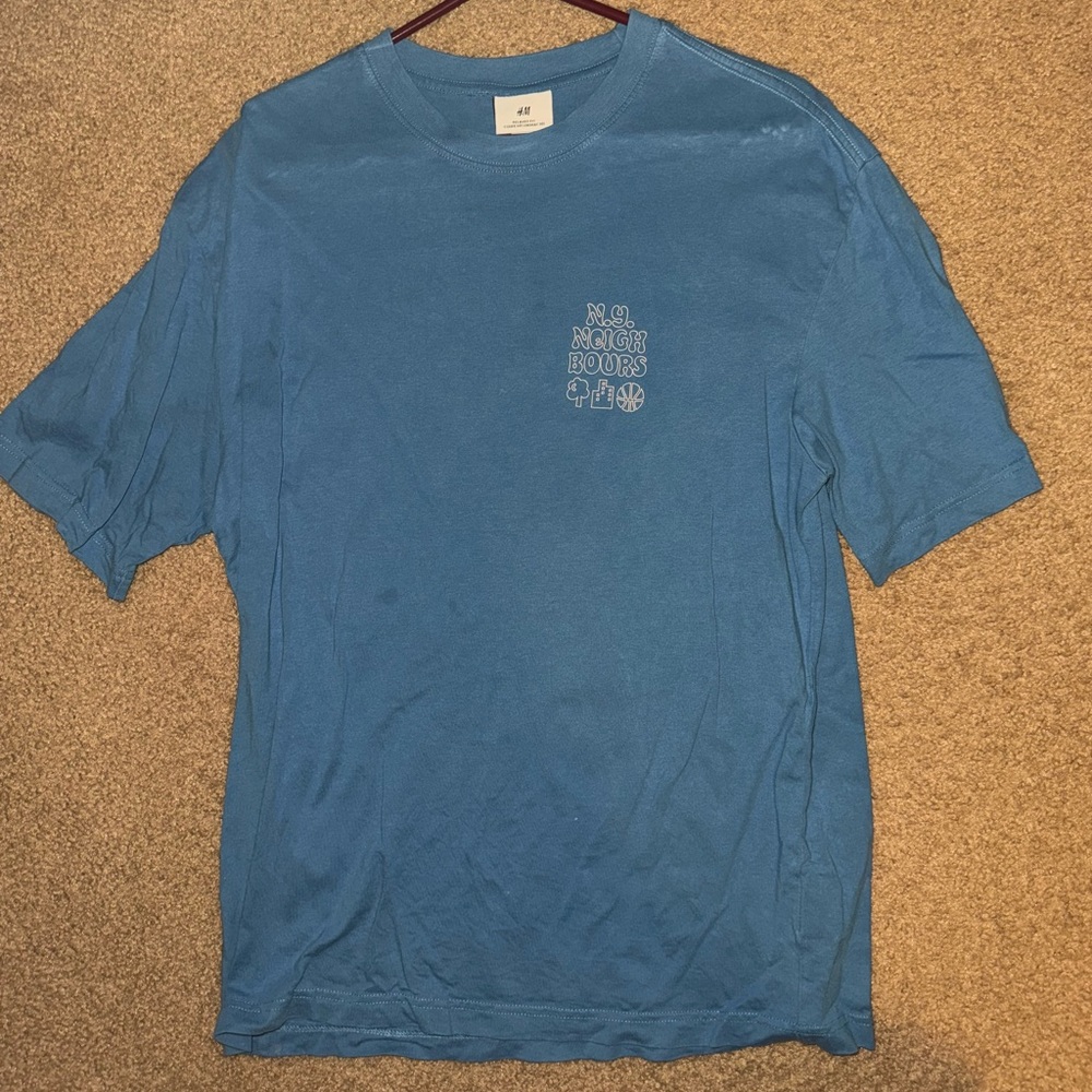 Men’s Blue Graphic T-Shirt